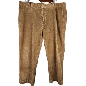 Polo Ralph Lauren Corduroy Stretch Classic Fit Pants Mens Size 40 Waist Brown